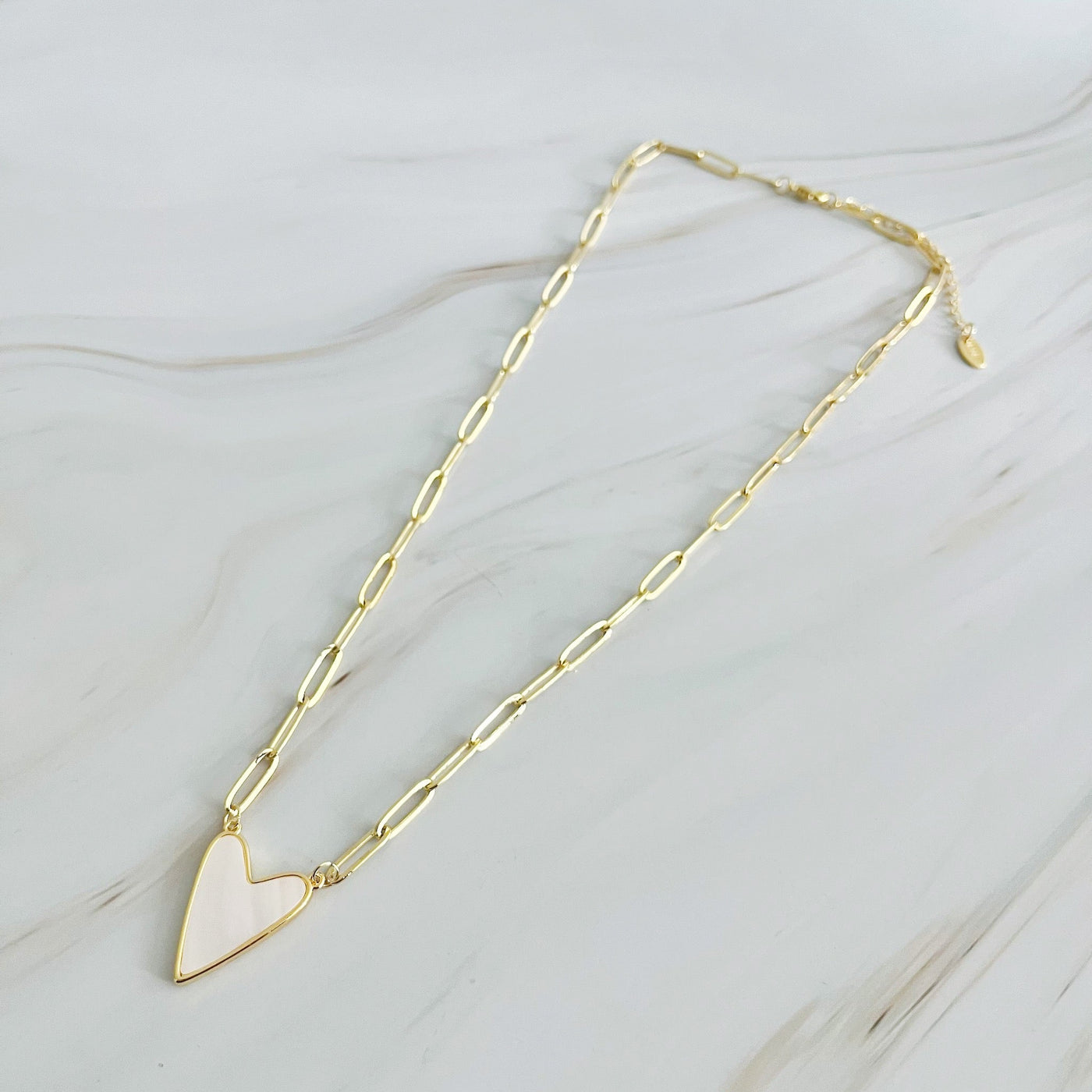 My Heart Link Chain Necklace